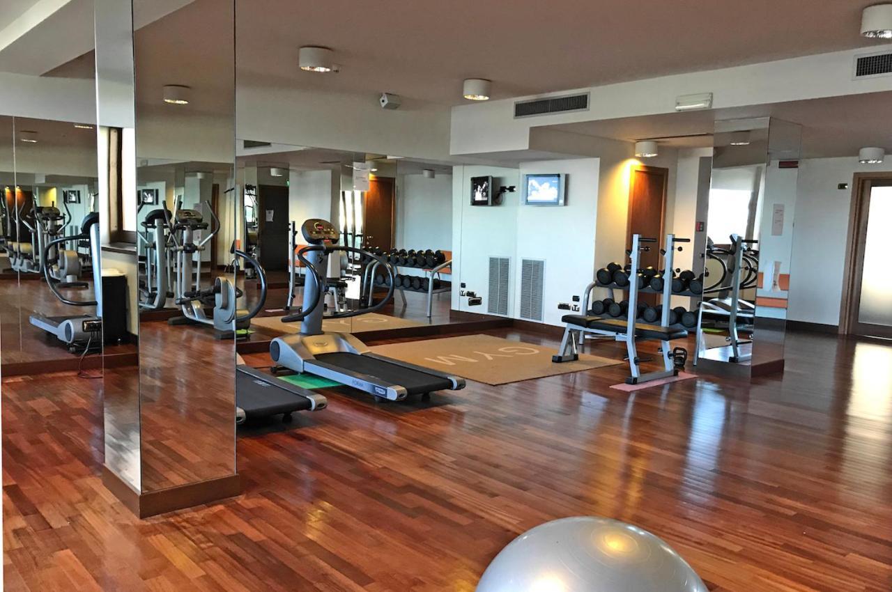 Smy Carlos V Wellness & Spa Alghero Esterno foto The gym at the hotel